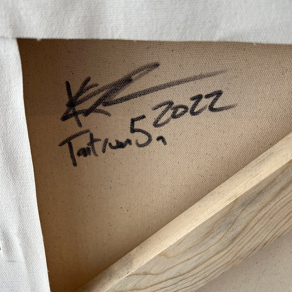 Tantrum #5a artist signature