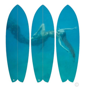 Mermaid Triptych (Bobbi Bennett)
