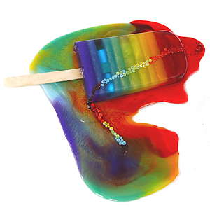Crystal Double Rainbow Splat (Betsy Enzensberger)