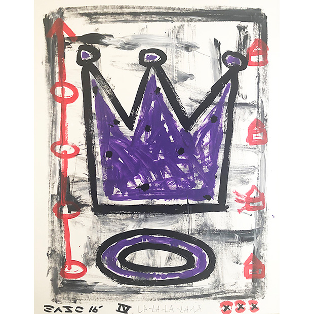 Purple Crown by Gary John