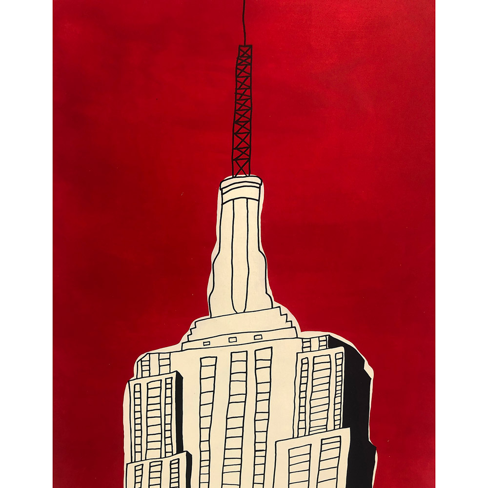 Empire State building by Marz Junior