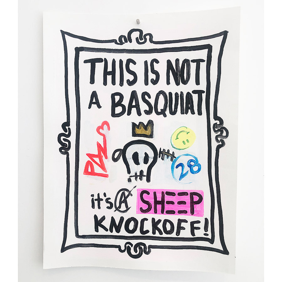 It's a Knockoff - Basquiat by Little Ricky