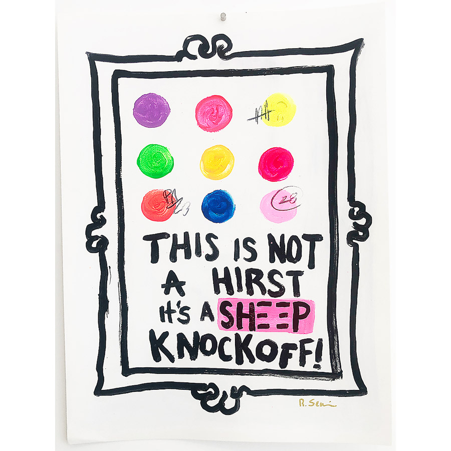 It's a Knockoff - Damien Hirst by Little Ricky