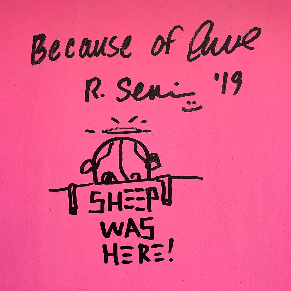 Because of Ewe, 2019 by Little Ricky
