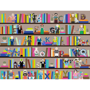 Shelvie Series Alphabet Bookshelf Artist Legogh (Mary Lai)