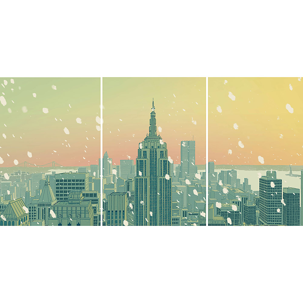 Empire State Building Triptych