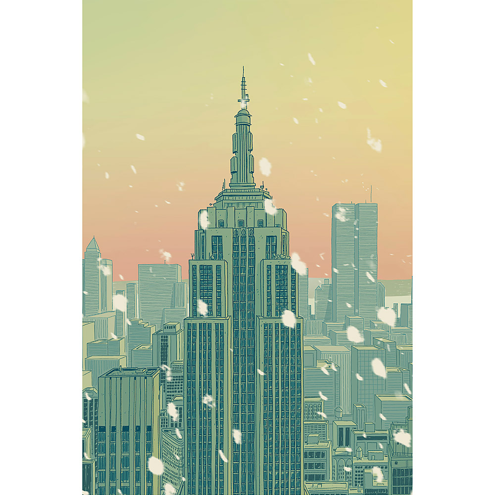 Empire State Building Triptych