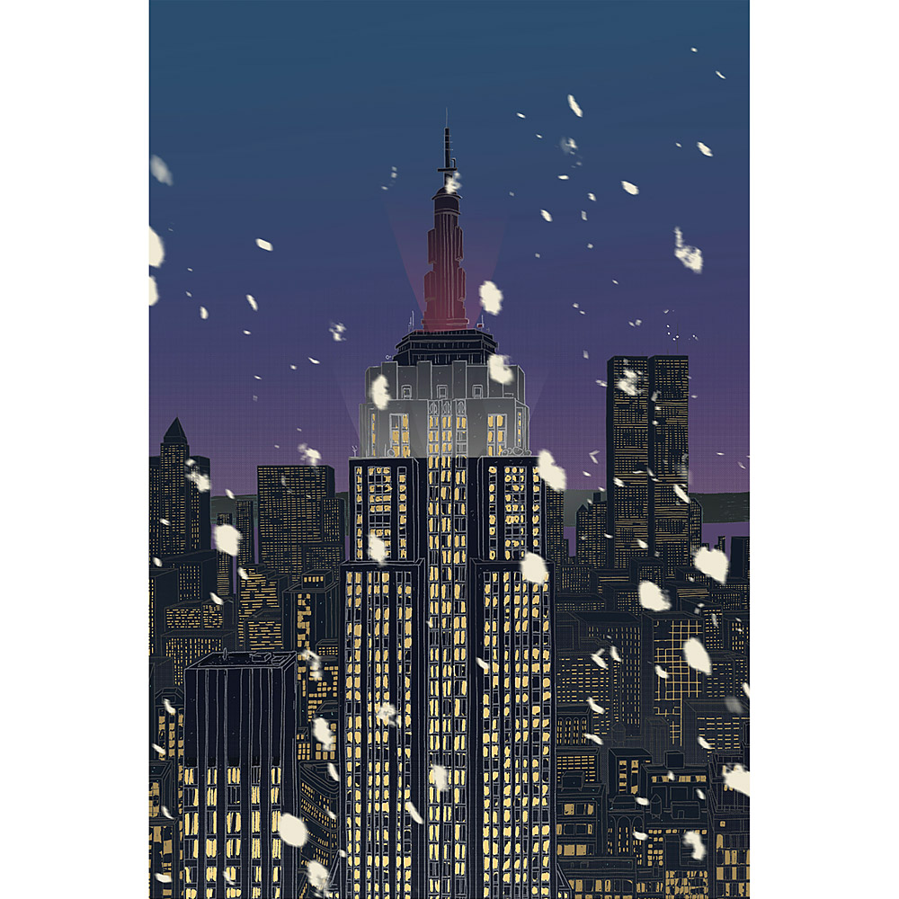 Empire State Building Triptych