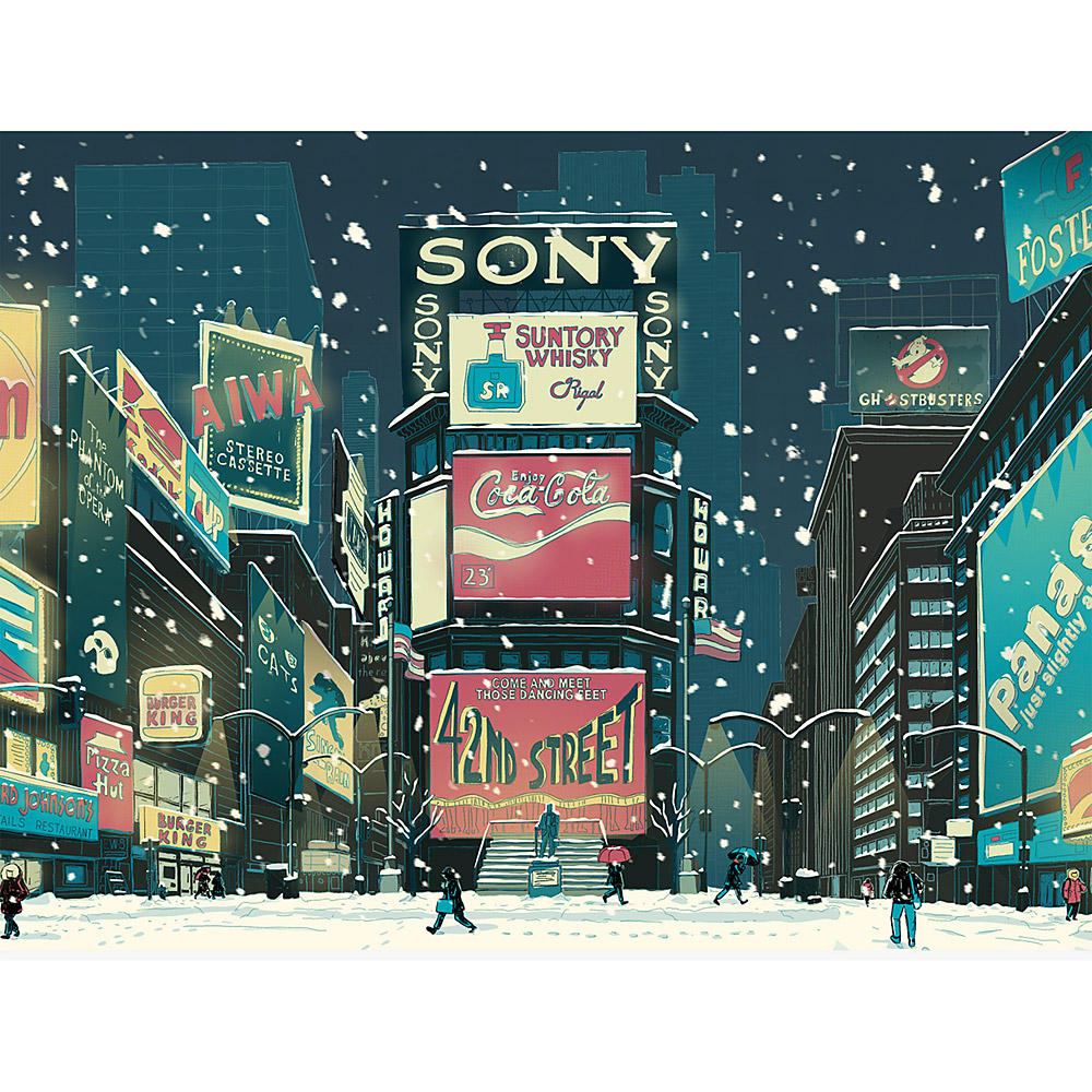 Times Square 1980's