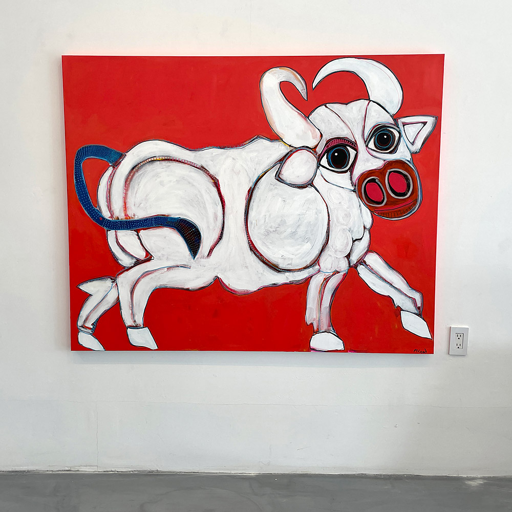Caius the Bull by Melinda Mcleod