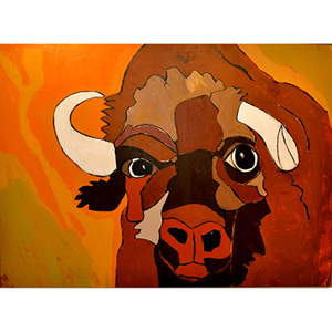 Bison Bull (Melinda Mcleod)