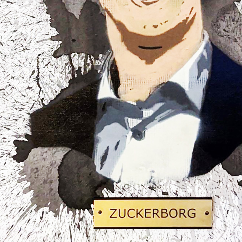 Zuckerborg - Mark Zuckerberg, 2021 by Kar-Part