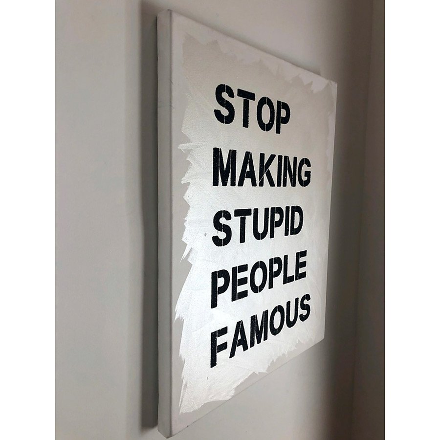 Stop Making Stupid People Famous 