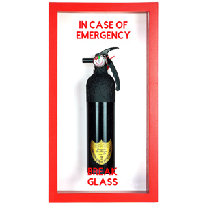 Incase of Emergency Break Glass (Dom Perignon) (Plastic Jesus)