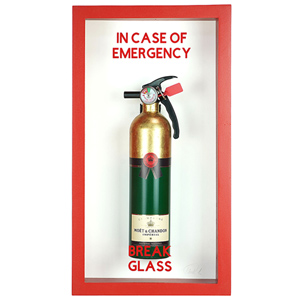 Incase of Emergency Break Glass (Moet & Chandon) (Plastic Jesus)