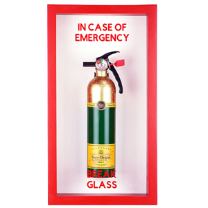 Incase of Emergency Break Glass (Veuve Clicquot) (Plastic Jesus)