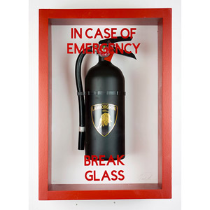 Incase of Emergency Break Glass - Supercars (Lamborghini) (Plastic Jesus)