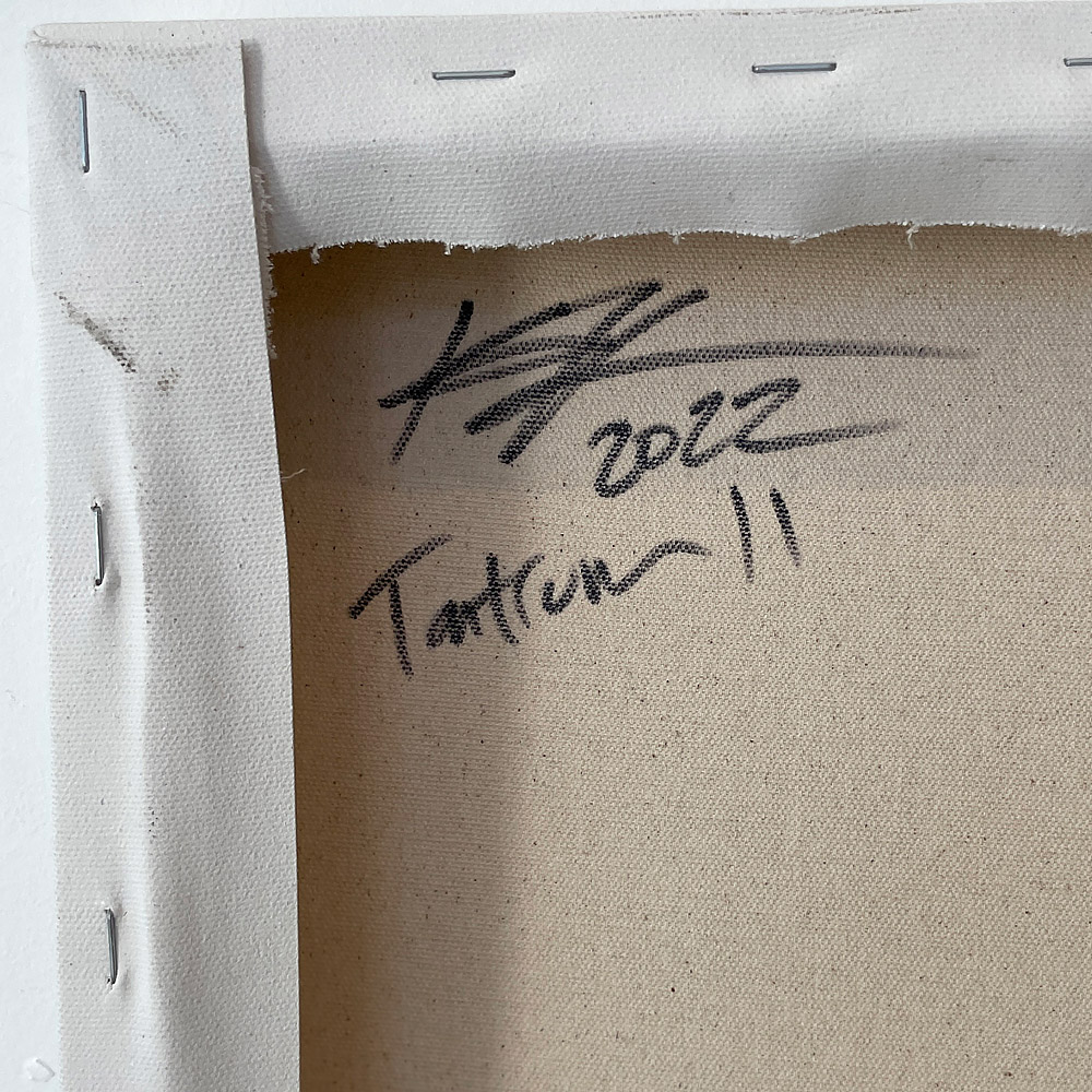 Tantrum #11 Artist signature