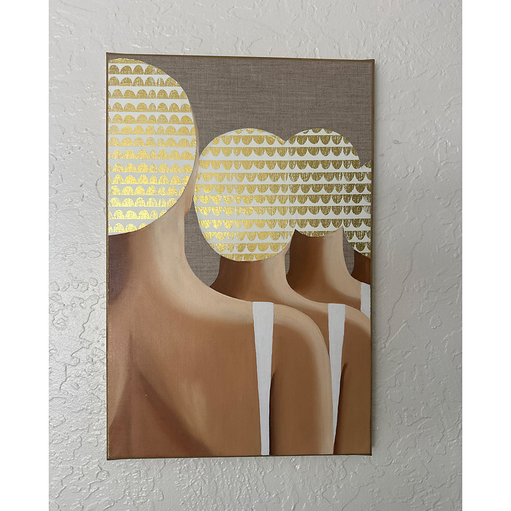 4 Swimmers on the Beach