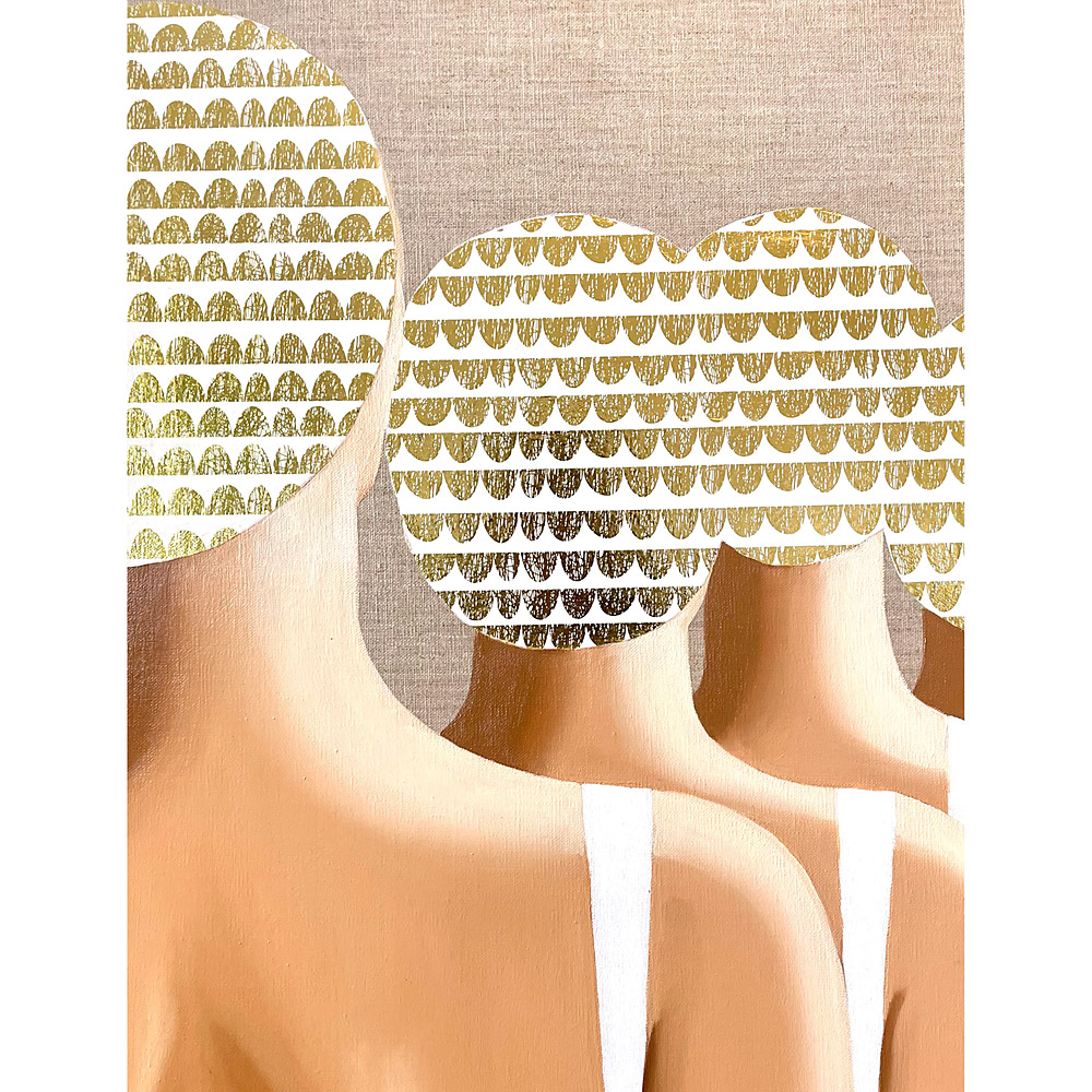 4 Swimmers on the Beach