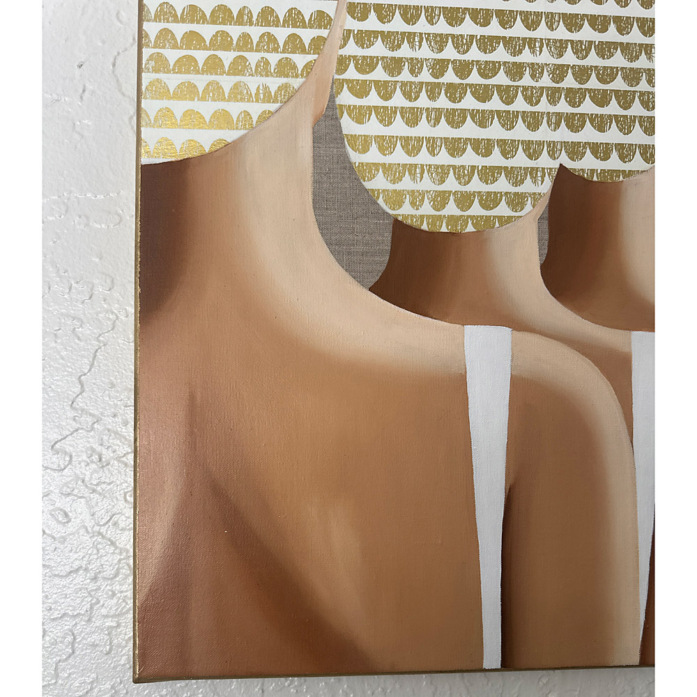 4 Swimmers on the Beach