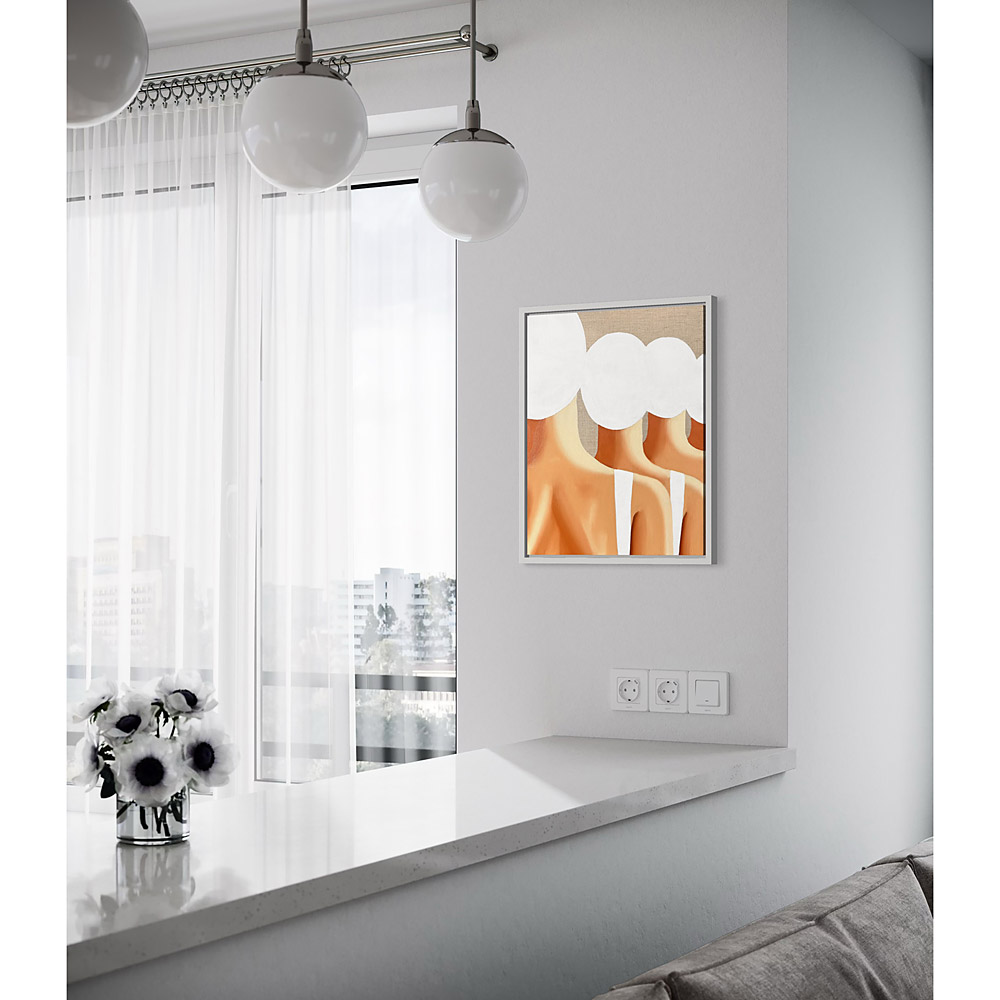 Four Swimmers From the Back